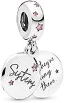 Forever Sisters Dangle Charm 925 St