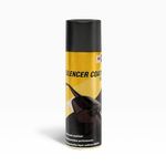 3M Silencer Coating Spray for Bikes, Prevent Rust and Leak, Diesel wash Resistance (160g, Black)