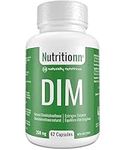 DIM Supplement for Women and Men by Nutritionn - Promotes Estrogen Balance and Metabolism - 200 mg Capsules of Natural Diindolylmethane (DIM) - 62 Servings