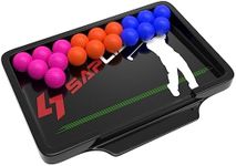 SAPLIZE Golf Ball Tray and 18 Pack Foam Golf Practice Balls Kit, Excellent Durability and Stability Ball Tray, Perfect for Indoor and Outdoor Training