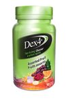 Dex4 Glucose Tablets, 50 Count Bottle, Assorted Fruit, Each Tablet Contains 4g of Carbs