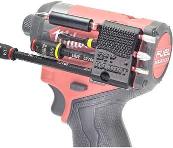 DIY Rabbit Magnetic Bit Holder for Milwaukee M12 Gen 3 Fuel Impact Driver & Drill – 7-Slot Magnetic 1/4" Hex Bit Organizer, M12 Tool Accessory (Left Side)