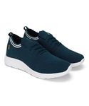 PARAGON K1217G Men's Navy-Blue Sports Shoes | Stylish Design, Comfortable Cushioned Insole, Lace up and Sturdy Grip | Ideal for Daily Runs, Walking, Gym and Sports