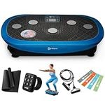 Rumblex Plus 4D Vibration Plate Exercise Machine - Triple Motor Oscillation, Linear, Pulsation + 3D/4D Motion Vibration Platform | Whole Body Viberation Machine
