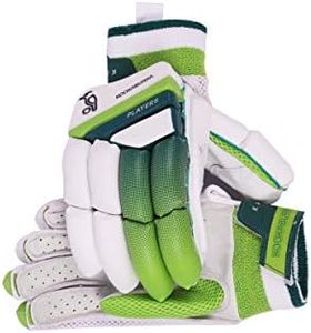 Kookaburra Kahuna Players Batting Gloves RH Mens |Leather Cricket Batting Gloves for Beginner and Intermediate Players | Lightweight with Good Protection