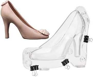 KALAIEN High Heel Shoes Chocolate Candy Mould Bundle 3D Molding Fondant Cake Moulds Big Size