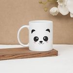 Clay Craft Ceramic Cc Mm1 Swiss Rez4 Microwave Safe Coffee Mug for Gift to Couples Wife Husband Boyfriend Girfriend Brother 300 ml, Cute Panda