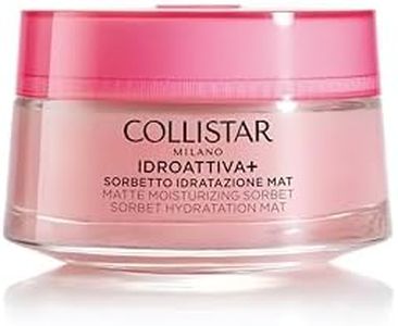 Collistar Crema Viso Idroattiva+, Sorbetto Idratazione MAT, Idratazione 100H,Texture Leggera, Ideale per Pelli Miste e Grasse, 50 ml