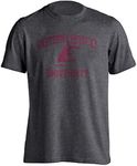 EKU Colonels Distressed Retro Short Sleeve T-Shirt, Charcoal Heather, Large