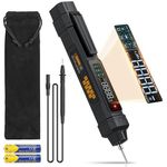 Neoteck 2 in 1 Pen Type Digital Multimeter Non-Contact Voltage Tester 6000 Counts Intelligent Multimeter with LCD Display for AC/DC Voltage Resistance Diode Continuity Capacitance Frequency