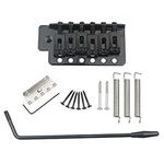 Black Tremolo Bridge for Strat Electric Guitar Set Replacement