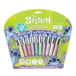 Stitch 10 Piece Plant Based Lip Gloss, Girls Party Favors, First Makeup Set for Girl, Perfect for Parties, Sleepovers, and Birthday Gifts, Ages 3+, by Townley Girl