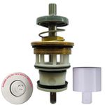 JKC Brass Cera Type 40Mm Metropole Flush Valve Kit For Repair Or Replacement Spare Parts Suitable For Cera Metropole Flush Valve (Piston Kit - Single Flow)