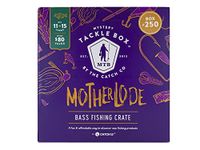 Catch Co Mystery Tackle Box Motherlode Bass Fishing Crate | Largemouth Bass | Smallmouth Bass | Freshwater Fishing Kit | Fishing Kit