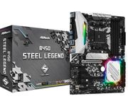 ASRock B450 Steel Legend Socket AM4/ AMD Promontory B450/ DDR4/ Quad CrossFireX/ SATA3&USB3.1/ M.2/ A&GbE/ATX Motherboard