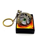 Arkanum Dr Strange Eye of agamoto infinty stone pocket watch keychain