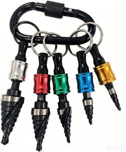 OSTTE M35 Cobalt Step Drill Bit Set for Metal, 5 Pcs