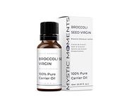 Mystic Moments | Broccoli Seed Virgin Carrier Oil - 10ml - Pure & Natural Oil Perfect for Hair, Face, Nails, Aromatherapy, Massage and Oil Dilution Vegan GMO Free