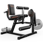 FEIERDUN 3-in-1 Leg Extension and Curl Machine, 650LBS Adjustable Leg Rotary Extension Machine, Lower Body Special Leg Machine , Home Gym Weight Machine