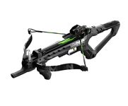 Barnett Demun Tri-Strike Mini Crossbow - Compact Break Action Pistol Crossbow, 3-Shot Magazine, Manual Cocking, Flip Down Foregrip, Precision Sights - 180fps, 7in Bolts, 5 Bolts Included