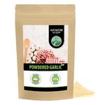 Garlic powder (250g, 8.8oz), ground garlic, 100% natural from gently dried garlic, without additives, vegan