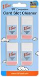 1UPcard Slot Cleaner Compatible with SD Card Slots - 4 Pack - for Digital Cameras, Computers, Drones, Gaming Consoles, 3D Printers, SD Card Readers
