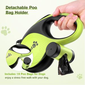 Pecute Retractable Dog Leash, 8m – Heavy Duty Pet Lead