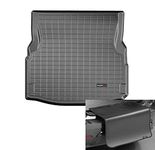 WeatherTech Cargo Liner Floor Mat + Bumper Protector Tailored Suitable for: Mercedes-Benz E-Class C238 Coupé Burmester Surround System 2017-19|Black CargoLiner