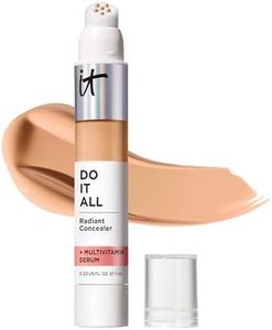 IT Cosmetics Do It All Radiant Concealer ­­– Makeup Concealer – Hydrate & Brighten – Creaseless Medium Coverage & Radiant Finish ­­– Niacinamide & Hyaluronic Acid - Medium Tan Warm, 0.2 Fl Oz