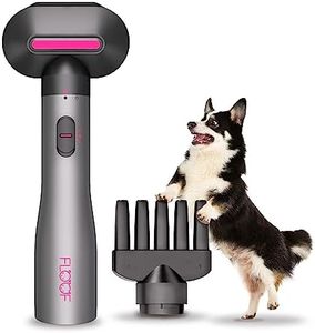 FLOOF Pet Hair Dryer, 2-in-1 Dog Comb Dryer, Drying & Combing with Negative Ions, Adjustable Temperatures, 20V Powershare Freedom, FLOOF Portable Pet Grooming System (Battery not included）
