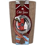 Mens Wooden Barrell Gift Set - 3 pcs Luxury Captain Gifts Set for Him, Stocking Fillers, Birthday Gift for Men, Men's Secret Santa Gifts or Father's Day with Topline Thank You Card.