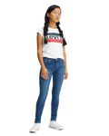 Levi's Kids 711 Skinny Jean Girls, Blue, 12 Years