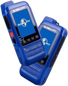 PoC Radios Unlimited Range with Lifetime Free Platform Service & Yearly SIM, Intrinsically Safe Explosion-Proof 4G LTE Nationwide PTT Walkie Talkies IP67 for Oil Gas Mining Fire (Blue, 2-Pack)