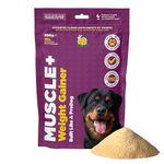 ProDog Muscle+ Dog Weight Gainer | 76% Protein Per Scoop - 60 Servings | Must Have For Dogs Struggling To Gain Weight | Aids Injury Recovery | Perfect for Fussy Eaters, Underweight, Malnourished Dogs