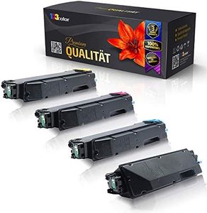 Print-Klex Toner Cartridges Compatible with Kyocera Ecosys M6235 cidn Ecosys M6235 cidnt Ecosys M6635 cidn Ecosys P6235 CDN TK 5280 TK5280 TK-5280 TK 5280 Black Blue Red Yellow - Office Pen ro Series