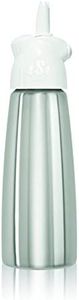 iSi Easy Whip Plus Mini Cream Whipper, 1 Pint, Stainless Steel/White