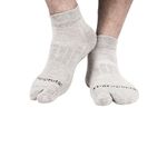 Montac Diabetic Socks । Helps In Diabetic Neuropathy । Reduction Of Gangrene Chances । Increase Blood Circulation। (separate, Grey)_21