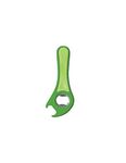 Zyliss E24225 5 Way Opener, Plastic/Stainless Steel, Green, Manual Handheld Opener for Tins/Cans/Bottles/Jars, Dishwasher Safe