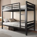 Feonase Metal Twin Over Twin Bunk B