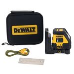DeWALT Line Laser DCLE14201GB Green with Integrated Battery Self-Levelling