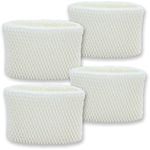 PUREBURG 4-Pack Replacement Humidifier Wick Filters Compatible with Honeywell HAC-504 HAC-504AW HAC504V1 Filter A Fits HCM-350 HEV355 HCM-710 HCM-315 HEV312 HCM-300 HCM-500 HCM-700 HCM-1000 and More