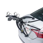 Saris 805BL Bones Car Trunk Bike Rack, 2 Bikes, Black