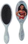 WET BRUSH Original Detangling Brush, Moana (Disney 100) - Detangler Brush with Soft & Flexible Bristles - Detangling Brush for Curly Hair - Tangle-Free Brush for Straight, Thick, & Wavy Hair
