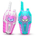 Spider Walkie Talkies Kids, Toyokid Girls Toys for 4 5 6 Year Old Girls Gift Ages 3-12 Year Old Girls Toys Age 5 6 7 8 Walkie Talkie Outdoor Toys Age 3 4 5 6 7 Kids Toys Girls Birthday Presents