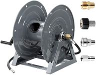 FIXFANS Pressure Washer Hose Reel, 