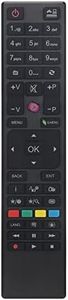 VINABTY Nuovo RC4876 30088184 Telecomando di ricambio RC4876 Telecomando per Kendo LED 42FHD161 per HITACHI 32HE1610FTR per BUSH DLED40287FHD DLED48287FHD 32278HDDVDB per FINLUX per LINSAR Remote