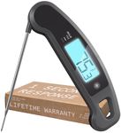 Javelin® PRO Duo Ultra-Fast 1-Second Professional Digital Instant Read Meat Thermometer for Grill and Cooking, Auto-Rotating Backlit Display, IP65 Water Resistant, NSF Certified – Sesame