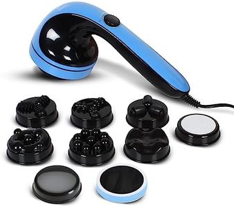 AGARO Rejoice Foot, Calf and Leg Massager with Lukewarm Heating and Vibration, 80W (Blue)