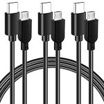 USB C to Micro USB Cable 4 Feet (3 