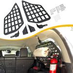 EZREXPM Rear Window Molle Panels Fit for Toyota 4Runner 2010-2024 Modular Storage Panel System Rear Cargo Rack Interior Trunk Storage Shelf Accessories
